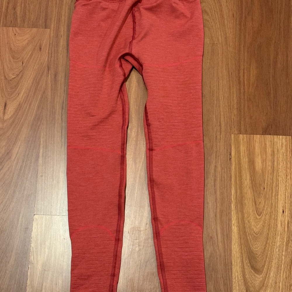 New W/O Tags Alphalete OG Revival Leggings Cherry Icee Small Limited Amplify - Picture 5 of 6